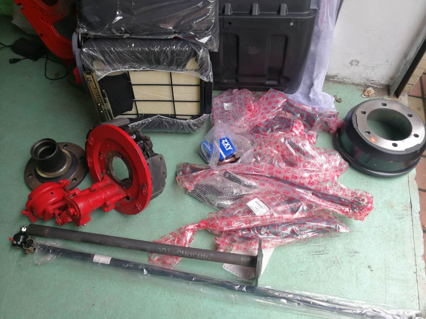 东风凯普特前桥配件